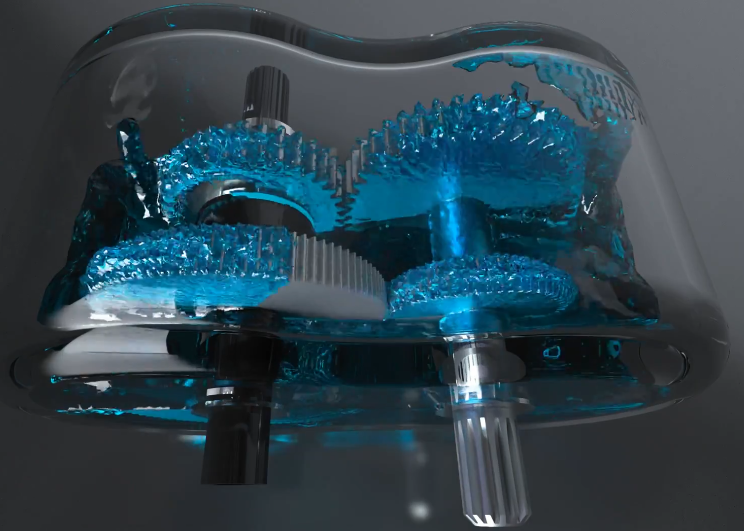 Gearbox Oil Splashing