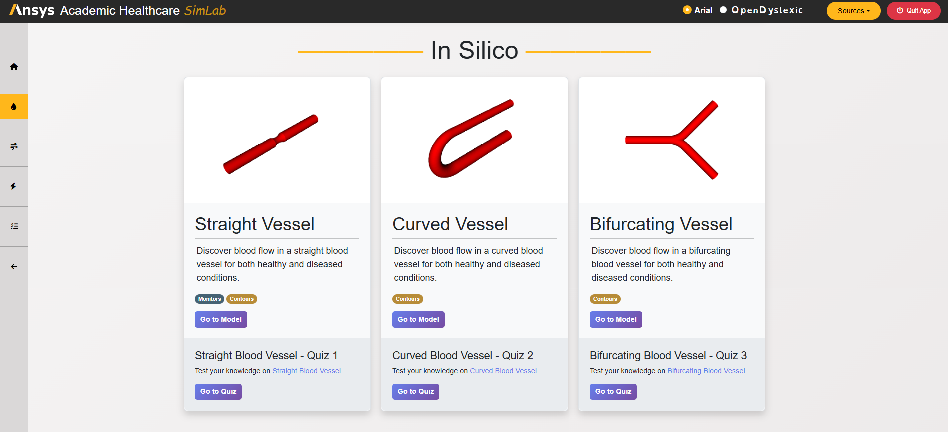 Cardiovascular Domain: In-Silico Models