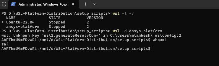 Verify Installation Done