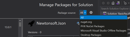 Package Source Added
