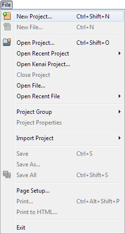Java New Project