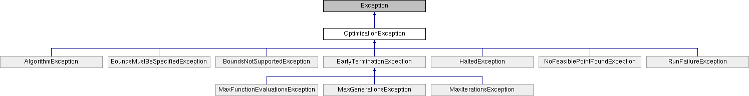 OptimizationException