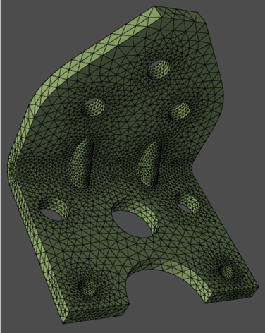 simple bracket holes mesh1