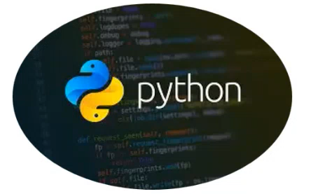 Diagram of the Python logo representing the language layer that sits on top of the Mechanical API