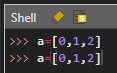 The shell showing a previous command recalled via Ctrl + up arrow