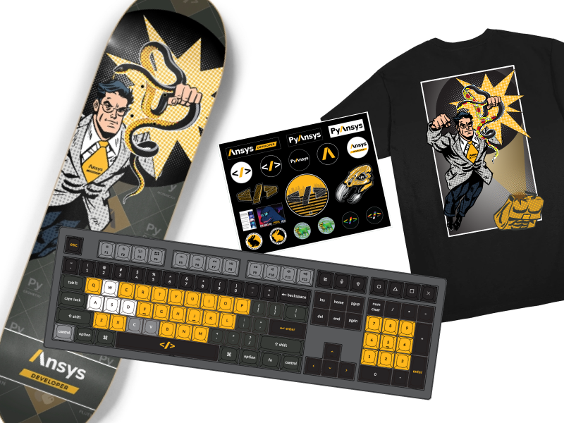 Ansys Developer PyCon Merchandise